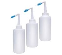 POPETPOP 3pcs Nasal Irrigation Rinse Bottles for Nose Cleaning with 300ml Capacity Each, Portable Plastic Design to Reduce Congestion, Household Nose Cleaner for Care