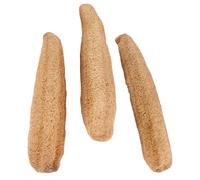 POPETPOP 3pcs Pet Chewing for Guinea Pigs and Chinchillas, Natural Loofah Molar Tools to Maintain Agility and Prevent Obesity, Small Animal Chew for Healthy Teeth