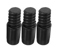 POPETPOP 3pcs Plastic Thread Head Threaded Tip Replacement Enhanced Durability Repair Broken Broom Handle Thread Tip Suitable for 22mm Size Tube Office and More Places You Need