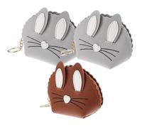 POPETPOP 3pcs Rabbit Ear Key Bag Adorable Mini Coin Bag for Change and Keys for Easter Purse Random Color