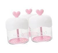 POPETPOP 3pcs Rich Foam Maker Cup for Facial Cleanser Transparent Bubble Foamer for Travel and Home Use Effortlessly Create Dense Foam for Optimal Cleansing