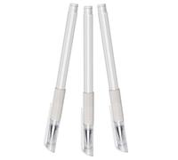 POPETPOP 3pcs Water-resistant Oil-based Eyebrow Tattoo Pens with Plastic Body, Lightweight and Sturdy Salon Mapping Makeup Tools for Professional Salon Using