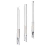 POPETPOP 3pcs Water-resistant Oil-based Marking Pen for Precise Eyebrow Tattoo Positioning Professional Cosmetic Tool for Microblading and Brow Mapping in White
