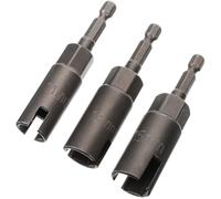 POPETPOP 3pcs Wing Nut Driver Set 1/4 Inch Hexagonal Handle for Loosening Wing Nuts and Efficient Tightening