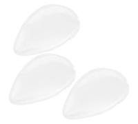 POPETPOP 3pcs Women Silicone Crotch Pads, Private Parts Cover Reusable Silicone Material, Designed for Swimming and Daily Leggings Wear