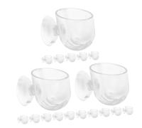 POPETPOP 3sets Fish Tank Supplies Aquarium Plant Holders Suction Cups Fish Tank 6pcs*3