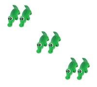 POPETPOP 3sets Small Dog Toys Interactive Squeaky Latex Dog Chew Toy for Puppies 2pcs*3