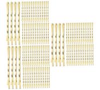POPETPOP 3sets u Shaped Gold Hairpin Set Mini Pins for Women Girls and Durable for Hair Bun Decorative Pins 60pcs*3