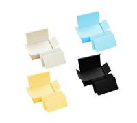 POPETPOP 4 Boxes 360pcs Graffiti Cards Stationery Cards Paper Simple Fashionable Writing Diary Prioritizing Work Creative Writing Travel Journal for Travelers and Students Random Color