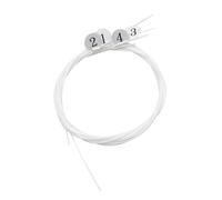 POPETPOP 4 Pcs Nylon Ukulele Strings Set for 21/23/26 Inch Ukulele Replacement Musical Instrument Strings Suitable for Soprano Concert and Tenor Sturdy Wire for Playing and Repair