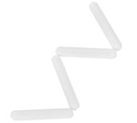 POPETPOP 4 Pieces Ptfe Magnetic Stirrer Bars 3x10mm C-type Laboratory Magnetic Stirring Rods Mixer Stir Bars for Chemical and Biochemical Lab Use
