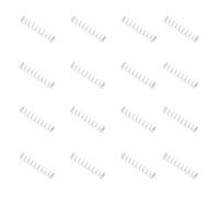 POPETPOP 40pcs Stainless Steel Pen Springs for Ballpoint and Gel Pens 0.4 * 4 * 20mm Compression Replacement Springs Suitable for Office and School Writing Supplies