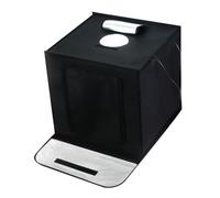 POPETPOP 40x40cm Foldable Mini Photography Tent Box with Soft Diffuser for Product Shooting, Portable Photo Light Box Studio for Small Object Photography