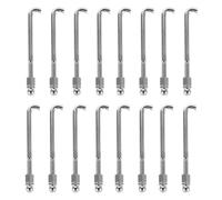 POPETPOP 48Pcs Banjo Hooks Nuts Tension Brackets Repair Set for String Instrument Maintenance and Repair