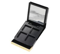 POPETPOP 4grids Four Eyeshadow Palette Mini Travel Makeup Organizer Flip Cover Case for Eyeshadow Lipstick Blusher Convenient