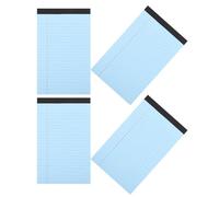 POPETPOP 4pcs A5 Notepad Portable Memo Pad for Work, Lined Tearable Paper