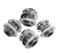 POPETPOP 4pcs Air Hole Drum Screws Washers for Snare Drum Percussion Instrument Replacement Hardware Kit Ventilation Parts Screw