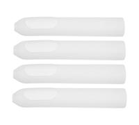 POPETPOP 4pcs Anti-Slip Silicone Cover for Electric Toothbrush Handle Compatible with Usmile Pro Shockproof Full Wrap Protective Sleeve Soft Flexible Grip for Travel and Home Use White