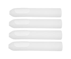 POPETPOP 4pcs Anti-Slip Silicone Cover for Electric Toothbrush Handle Compatible with Usmile Pro Shockproof Full Wrap Protective Sleeve Soft Flexible Grip for Travel and Home Use White