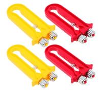 POPETPOP 4pcs Beehive Frame Wire Tightener Beekeeping Tool with Ergonomic Design and Metal Plastic Construction for Secure Frame Support in Commercial Apiaries and Backyard Setups
