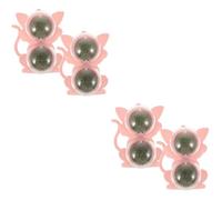 POPETPOP 4pcs Catnip for Indoor Cats Rotatable Cat Toy for Health and Stress Relief Safe and Edible Catnip Plaything