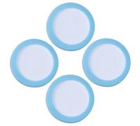 POPETPOP 4pcs Fish Tank Diffuser Replacement Discs for Aquarium Carbon Dioxide Equipment, Made of Plastic and Stone, Resilient Design with Easy Installation for Aquarium Carbon Dioxide