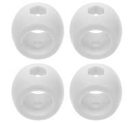 POPETPOP 4pcs Foosball Locator Positioner Replacement Parts Locator Ring White Abs Accurate Ball Positioning Enhances Gaming Experience for Tabletop Foosball Machine in Office and Tabletop