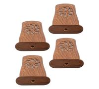 POPETPOP 4pcs Guitar Humidifier Packs Non-drip Humidifiers Sponge for Soundhole Humidity Control Moisture and Cracking Prevention for Acoustic Guitar Case Maintenance