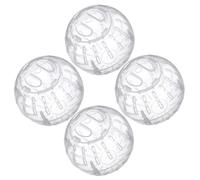 POPETPOP 4pcs Hamster Exercise Balls 5.7inch Portable Plastic Running for Small Animals and Hamsters Indoor and Outdoor Wear-resistant Activity