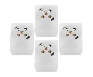 POPETPOP 4Pcs Mini Voice Recording Modules for Plush DIY Repeatable Sound Recorder Accessories for Doll Voice Message Playback, Suitable for Music Boxes and Recording Devices