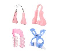 POPETPOP 4pcs Nose Up Shaper Silicone Lifting Clip for Women Bridge Straightener Beauty Tools Random Colour