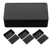 POPETPOP 4pcs Plastic Junction Box Electrical Project Controller Box 100x60x25mm Small Plastic Electronic Enclosure for Indoor Cable Management