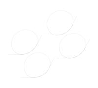 POPETPOP 4pcs Plastic Rods for Crafts and Kite Replacement Parts, Portable Flexible round DIY Rods Suitable for Kite Flying and DIY Projects