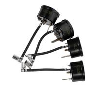 POPETPOP 4pcs Refrigerator Thermal Overload Protector Compressor Replacement for Freezer Motor Overload Safety Heat-resistant Fridge Repair Parts
