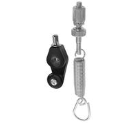 POPETPOP 4pcs Replacement Drum Foot Pedal Spring Assembly with Cam Tensioner High-tension Drum Springs Kit