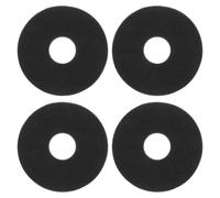POPETPOP 4pcs Replacement Salt Dipped Sponge for Cocktails Bars Essentials Glass Polishing Bartender Tools Tray Accessories