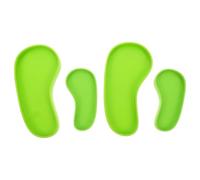 POPETPOP 4pcs Reptile Water Feeder Bowls for Reptile Pets Plastic Water Containers Easy to Maintain Greenish Pet Food Holder Suitable for Shops and Desktop Use