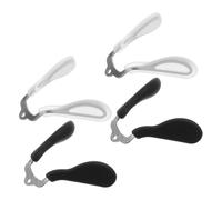POPETPOP 4pcs S Glasses Pads Soft Silicone Metal Core Bridge Lifters Non-Slip Replacement for Eyewear