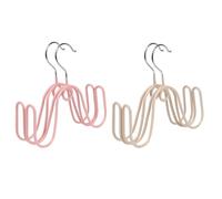 POPETPOP 4pcs Shoe Hanger Shoes Drying Rack Simple Shape Pvc Stainless Steel Space Saving Protect Shape Attractive Appearance Design for Small Closets and Lofts