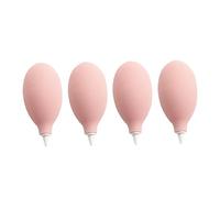 POPETPOP 4pcs Silicone Camera Cleaning Blowing Ball, Dust Blower Squeeze Suction Bulb for Watch and Succulent, Easy Control, Secure Grip, Travel and Store Use