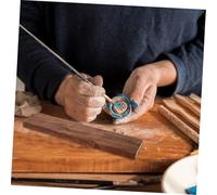 POPETPOP 4PCS Walnut Hardwood Planks Thick Wood Blocks for DIY Crafting Whittling and Engraving Smooth Surface Lumber Board for Detailed Woodworking Projects