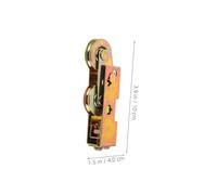 POPETPOP 4pcs Wheel for Sliding Door Roller Wheels Hardware Pulley Golden