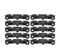 POPETPOP 5 Pairs Motherboard CPU Backplate Bracket CPU Cooler Mounting Support Plastic Heatsink Fan Holder Easy Install Replacement Kit for Cooling