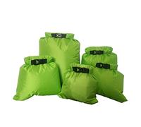 POPETPOP 5 Pcs Waterproof Dry Bags Set Lightweight Drifting Waterproof Bag for Camping Kayaking Boating Fruit Green 1.5l to 6l Sizes