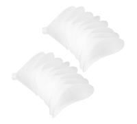 POPETPOP 50 Pcs Disposable Spirometry Tool Parts with Comfortable Grip and White Pp Material, Easy to Use Lung Test Mouthpieces for Vital Capacity Trainer Device