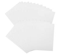 POPETPOP 50 Sheets Watercolor Paper for Students and Beginners, 160g Thick Rough Texture Cotton Pulp, Easy to Carry and Opens Flat, for Educational Arts and Crafts or Watercolor Painting