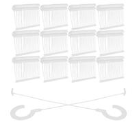 POPETPOP 5000pcs Price Tag Hooks Hook Fasteners Clothing Tag Barbs White Plastic Large Capacity Convenient Attachment for Garment Tagging