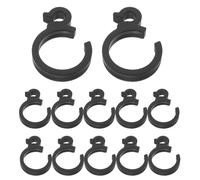 POPETPOP 50pcs Brake Line Holder Clip Plastic Wire Clip Fixers for Rollator Walker Wheelchair Accessories Brake Cable Hanger