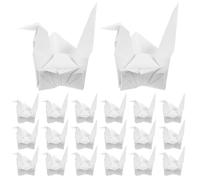POPETPOP 50pcs Folded Paper Cranes Garland Elegant Japanese-inspired Design, Lightweight Portable Paper Crane Ornaments for Special Events and Home Decoration