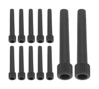 POPETPOP 50pcs Light Switch Knob Replacement Set 50mm Plastic Lamp Switch Handle Twist Turner for Lamp Fixture Repair and Light Socket Replacement